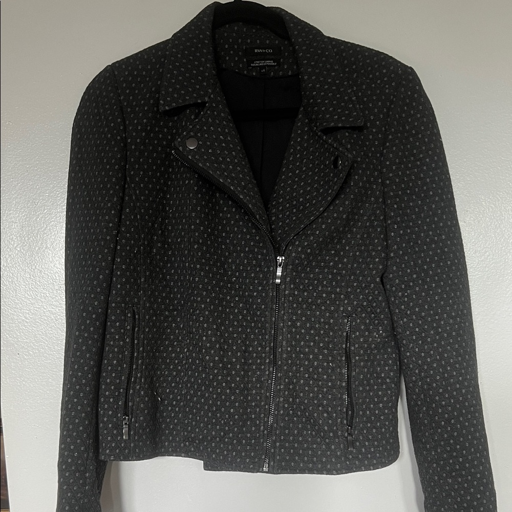 RW&CO. Charcoal Textured Blazer